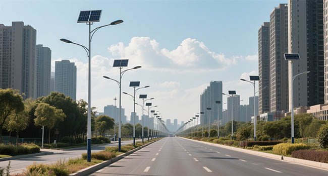 solar street light